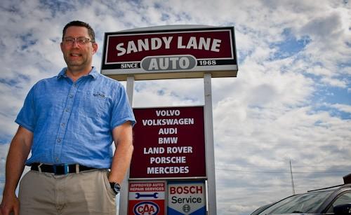 Car Care and Bighearted Banter, Bruce Marshall Finds Both at Sandy Lane